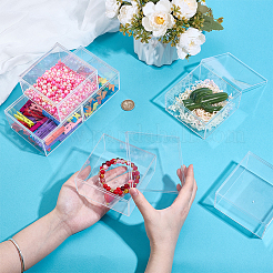 Transparent Acrylic Packaging Boxes with Lid&nbsp;CON-WH0110-37