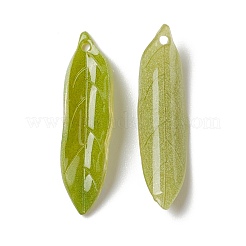 Opaque Resin Pendants&nbsp;RESI-L035-06