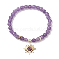 Natural Gemstone Beaded Stretch Bracelets&nbsp;BJEW-JB11439
