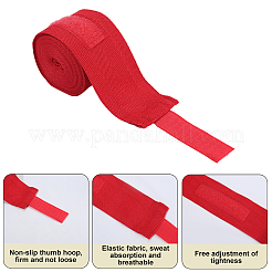 6Pcs 3 Colors Cotton Boxing Hand Wrap&nbsp;AJEW-CN0004-44