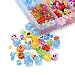 Transparent & Opaque Acrylic Beads&nbsp;DIY-YW0005-71