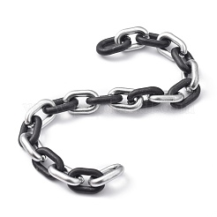 Handmade Spray Painted CCB Cable Chains&nbsp;AJEW-JB00718