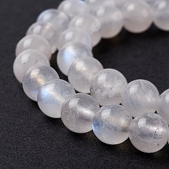 Natural Rainbow Moonstone Beads Strands&nbsp;G-I249-B04-04