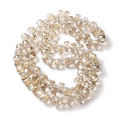 Pearl Luster Plated Electroplate Beads Strands&nbsp;EGLA-H104-09A-PL04