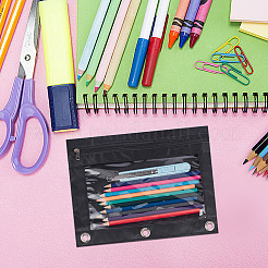 Oxford Cloth with Alloy Pen Cases for 3-Ring Binder&nbsp;AJEW-CP0008-02B