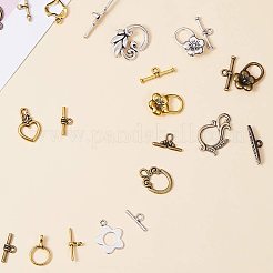 Alloy/Brass Toggle Clasps&nbsp;TIBE-PH0005-06