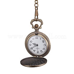 Alloy Quartz Pocket Watches&nbsp;WACH-L044-10AB
