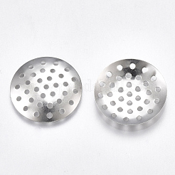 Iron Finger Ring/Brooch Sieve Findings&nbsp;IFIN-T007-49P-NF