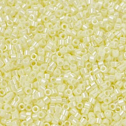MIYUKIデリカビーズ  シリンダー  日本製シードビーズ  11/0  （db1531)不透明な淡黄色のセイロン  1.3x1.6mm  穴：0.8mm  約2000個/10g&nbsp;X-SEED-J020-DB1531
