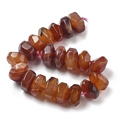 Natural Red Agate Beads Strands&nbsp;G-K392-A03