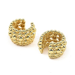 Rack Plating Brass Cuff Earring&nbsp;KK-B077-35G