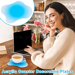 Acrylic Coasters&nbsp;AJEW-WH0270-325B