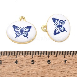 Printed Brass Pendants&nbsp;KK-CBAF9BC-17G-02
