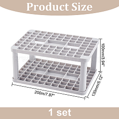 Plastic Cosmetic Brush Storage Stands&nbsp;MRMJ-WH0070-34C