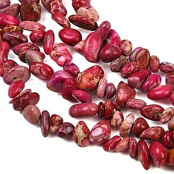 Natural Imperial Jasper Bead Strands&nbsp;G-P444-05D-01