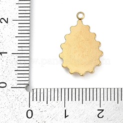 304 Stainless Steel Rhinestone Pendants&nbsp;STAS-I325-033G