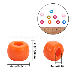 Mixed Style Plastic Beads&nbsp;MACR-WH0005-01