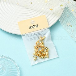 SHEGRACE Brass Tube Bails&nbsp;XGR0035G-64G