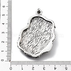 合金のチベット風チャーム  スカルチャーム  スカル  51x35x8mm  穴：8x4.5mm&nbsp;TIBE-L012-040AS-13