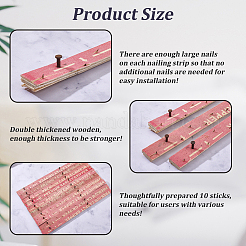 Wood Tufting Frame Tack Strip&nbsp;AJEW-GF0014-64A