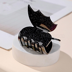 Halloween Cellulose Acetate Glitter Powder Claw Hair Clips&nbsp;PW-WG85EF2-01