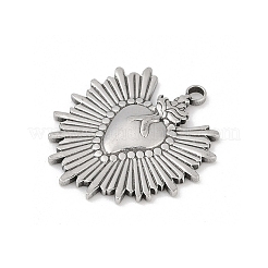 304 Stainless Steel Pendants&nbsp;STAS-D366-05A-P
