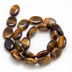 Natural Gemstone Tiger Eye Beads Strands&nbsp;X-G-L164-A-07