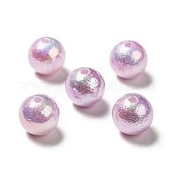 UV Plating Iridescent ABS Plastic Beads&nbsp;SACR-A001-05D