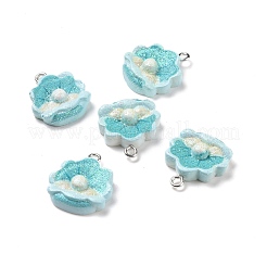 Ocean Theme Opaque Resin Pendants&nbsp;RESI-J023-10A