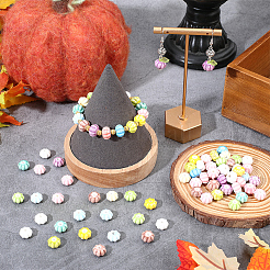 80Pcs Handmade Porcelain Ceramic Beads&nbsp;PORC-PA0001-17
