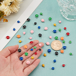 72Pcs 12 Style Ion Plating(IP) 304 Stainless Steel Enamel Links/Connectors and Charms&nbsp;STAS-UN0032-11