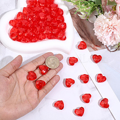 70Pcs Transparent Acrylic Beads&nbsp;OACR-PA0001-83