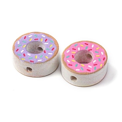 Printed Wood Beads&nbsp;WOOD-V003-02
