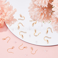 120Pcs Brass Earring Hooks&nbsp;KK-BBC0002-47