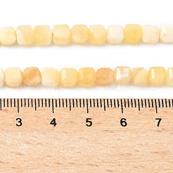 Natural Yellow Jade Beads Strands&nbsp;G-F797-A26-01