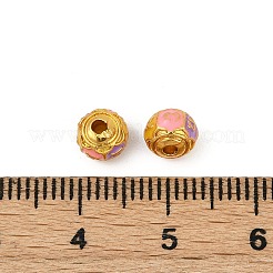 Brass Enamel Beads&nbsp;KK-Q081-07B-MG