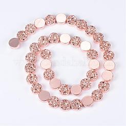 Electroplate Non-magnetic Synthetic Hematite Bead Strands&nbsp;G-Q465-06RG