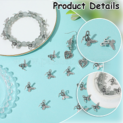 120Pcs Tibetan Style Alloy Beads&nbsp;FIND-SC0017-95AS
