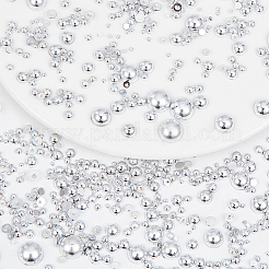 3000Pcs ABS Imitation Pearl Cabochons&nbsp;KY-CY0001-09