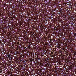 MIYUKIデリカビーズ  シリンダー  日本製シードビーズ  11/0  （db0088)ベリーライニングライトトパーズab  1.3x1.6mm  穴：0.8mm  約2000PCS /ボトル  10 G /ボトル&nbsp;SEED-JP0008-DB0088