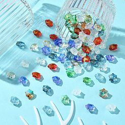 100Pcs 9 Colors Transparent Glass Beads&nbsp;GLAA-CJ0002-53