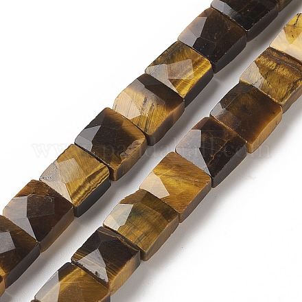 Natural Tiger Eye Beads Strands G-G996-A08-1