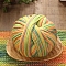 Cashmere Segment Dyed Yarn, for Weaving, Knitting & Crochet, Yellow, 2mm, about 131.23 Yards(120m)/Skein