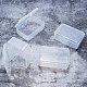 長方形のプラスチックビーズ保存容器  透明  9x6x3.2cm&nbsp;CON-XCP0002-23-3