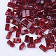 2-Hole Transparent Glass Seed Beads&nbsp;SEED-S023-30B-19-1