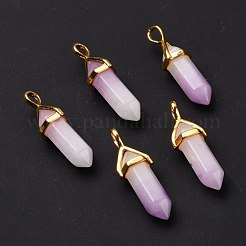 Natural White Jade Pointed Pendants&nbsp;G-K329-29G
