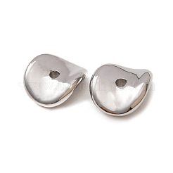 304ステンレススチールスペーサービーズ  フラットラウンド  ステンレス鋼色  12x12x4mm  穴：1.8mm&nbsp;SA-CBAE384-10P