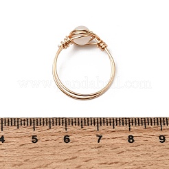 16Pcs 8 Styles Mixed Gemstone Finger Rings&nbsp;RJEW-UN00051