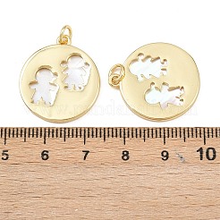 Natural Shell Pendants&nbsp;KK-L251-36G