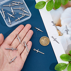 20Pcs 2 Styles 304 Stainless Steel Pendants&nbsp;FIND-HS0002-02